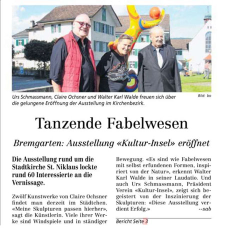 Bremgarter-Bezirksanzeiger-Seite-1-Vernissage-09-09-2014